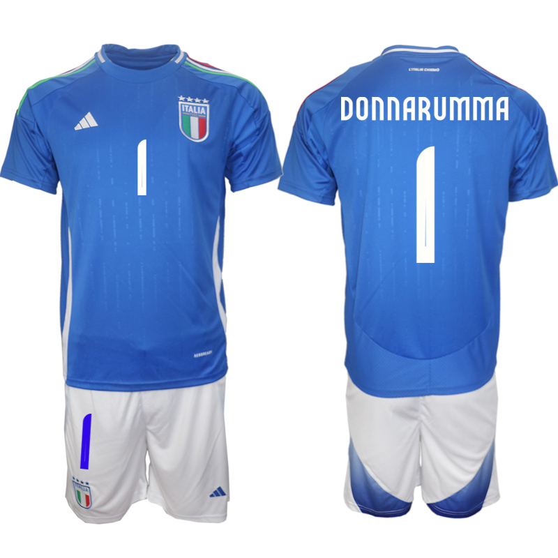 Men 2024-2025 Season Italy home Blue #1 Soccer Jerseys->indianapolis colts->NFL Jersey